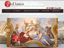 Tablet Screenshot of elbarco.es